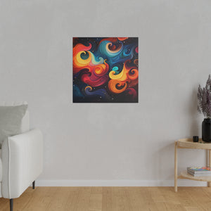 Colorful Wall Art | Square Matte Canvas