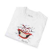 Load image into Gallery viewer, Cracked Smile Pop Art | Unisex Softstyle T-Shirt