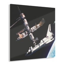 Load image into Gallery viewer, NASA Shuttle Docking at the International Space Station Acrylic Prints