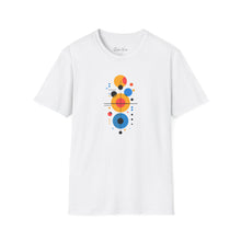 Load image into Gallery viewer, Colorful Circle Art | Unisex Softstyle T-Shirt