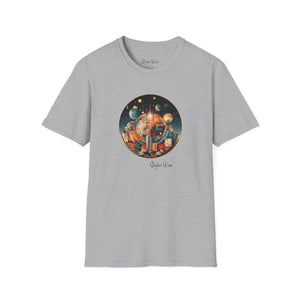 Abstract Cosmic Circle | Unisex Softstyle T-Shirt