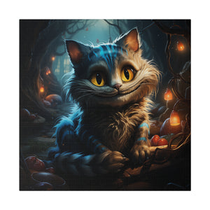 Fantasyland Cat Wall Art | Square Matte Canvas