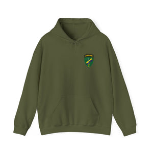 U.S. Army Civil Affairs & Psychological Operations Command (USACAPOC) Patch | Unisex Heavy Blend™ Hoodie
