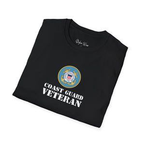 U.S. Coast Guard Veteran 2 | Unisex Softstyle T-Shirt