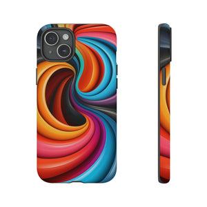 Funky Swirls | iPhone, Samsung Galaxy, and Google Pixel Tough Cases