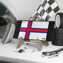 Load image into Gallery viewer, Faroe Islands Flag Vanity Plate