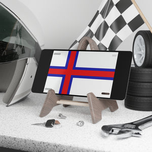 Faroe Islands Flag Vanity Plate