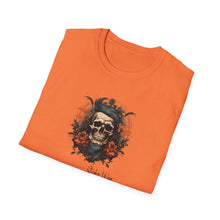 Load image into Gallery viewer, Vintage Tattoo Style Skull | Unisex Softstyle T-Shirt