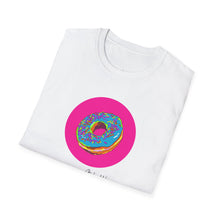 Load image into Gallery viewer, Neon Pink Donut | Unisex Softstyle T-Shirt