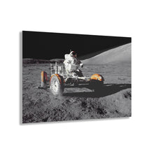 Load image into Gallery viewer, Astronaut Cernan Driving the Moon Rover Acrylic Prints