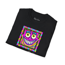 Load image into Gallery viewer, Neon Funky Face Pop Art | Unisex Softstyle T-Shirt