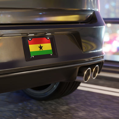 Ghana Flag Vanity Plate