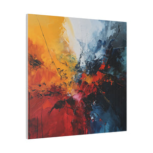 Splash of Colors Wall Art | Square Matte Canvas