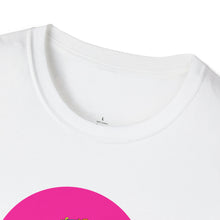 Load image into Gallery viewer, Neon Pink Donut | Unisex Softstyle T-Shirt