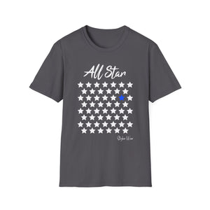 All Star Blue | Unisex Softstyle T-Shirt