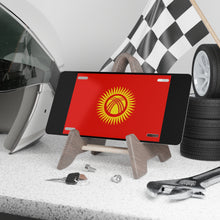 Load image into Gallery viewer, Kyrgyzstan Flag Vanity Plate