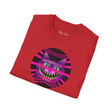 Load image into Gallery viewer, Neon Funky Cat Pop Art | Unisex Softstyle T-Shirt