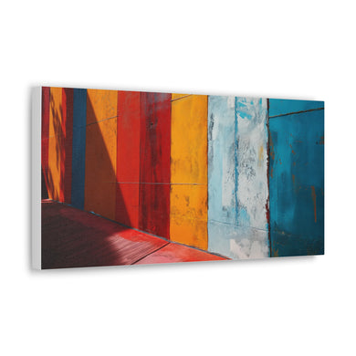 Painted Walls Art - Horizontal Canvas Gallery Wraps