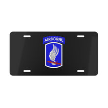 Load image into Gallery viewer, Army 173rd Airborne Patch Vanity Plate