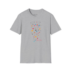 Hanging Hearts | Unisex Softstyle T-Shirt