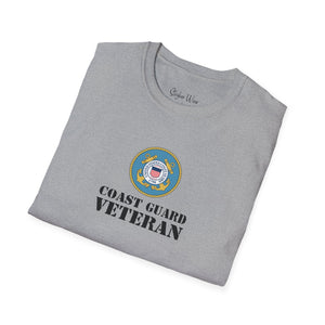 U.S. Coast Guard Veteran 2 | Unisex Softstyle T-Shirt