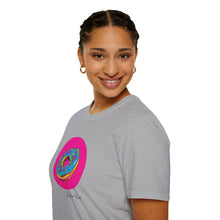 Load image into Gallery viewer, Neon Pink Donut | Unisex Softstyle T-Shirt