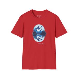 Blue Mountain Reflection | Unisex Softstyle T-Shirt