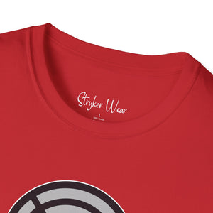 Warrior Helmet Red | Unisex Softstyle T-Shirt