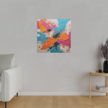 Load image into Gallery viewer, Abstract Paint Wall Art | Square Matte Canvas