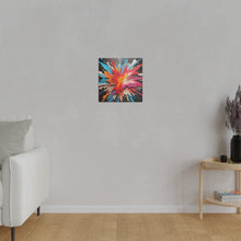 Load image into Gallery viewer, Splashed Paint Pop Wall Art | Square Matte Canvas