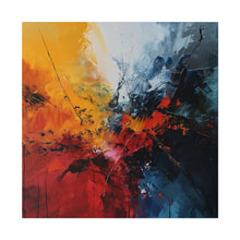 Load image into Gallery viewer, Splash of Colors Wall Art | Square Matte Canvas