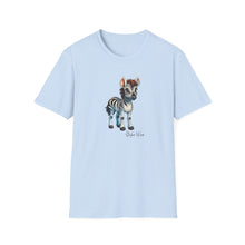 Load image into Gallery viewer, Happy Zebra | Unisex Softstyle T-Shirt