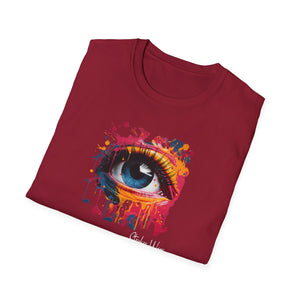 Painted Eye | Unisex Softstyle T-Shirt