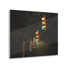 Load image into Gallery viewer, Streetlights in the Rain Acrylic Prints