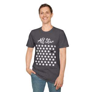 All Star Black - Unisex Softstyle T-Shirt