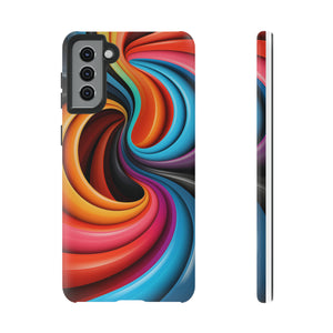 Funky Swirls | iPhone, Samsung Galaxy, and Google Pixel Tough Cases