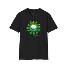 Load image into Gallery viewer, Leaves &amp; Mountains Art | Unisex Softstyle T-Shirt