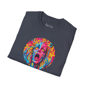 Abstract Chaos Art | Unisex Softstyle T-Shirt