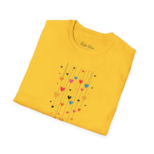 Load image into Gallery viewer, Hanging Hearts | Unisex Softstyle T-Shirt