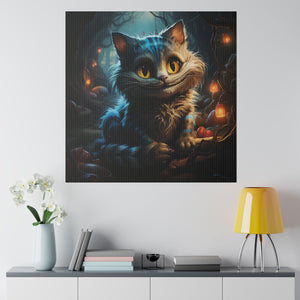 Fantasyland Cat Wall Art | Square Matte Canvas