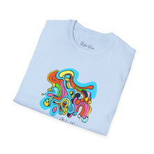 Load image into Gallery viewer, Abstract Colorful Drawing | Unisex Softstyle T-Shirt