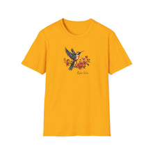 Load image into Gallery viewer, Vintage Tattoo Style Bird | Unisex Softstyle T-Shirt