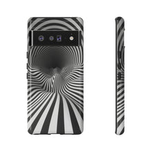 Load image into Gallery viewer, Black &amp; White Illusion | iPhone, Samsung Galaxy, and Google Pixel Tough Cases