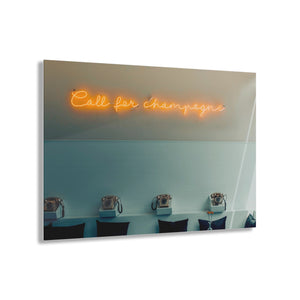 Call for Champagne Acrylic Prints