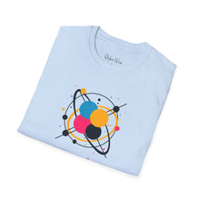 Load image into Gallery viewer, Dancing Molecules | Unisex Softstyle T-Shirt