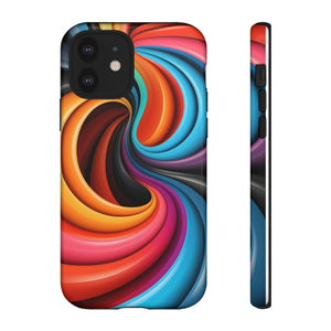 Funky Swirls | iPhone, Samsung Galaxy, and Google Pixel Tough Cases