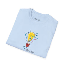 Load image into Gallery viewer, Retro Lightbulb Pop Art | Unisex Softstyle T-Shirt