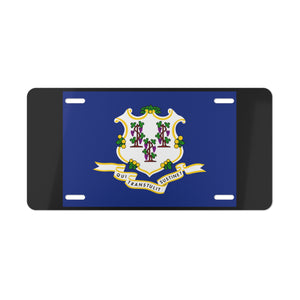 Connecticut State Flag Vanity Plate