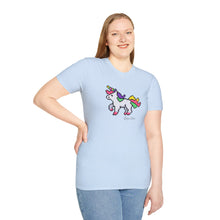 Load image into Gallery viewer, Digital Unicorn | Unisex Softstyle T-Shirt