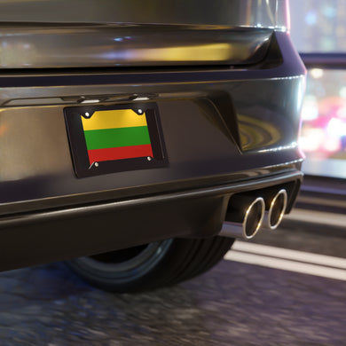 Lithuania Flag Vanity Plate